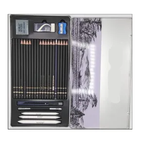 29 Piece Quality Sketch Pencil Set Gc-34