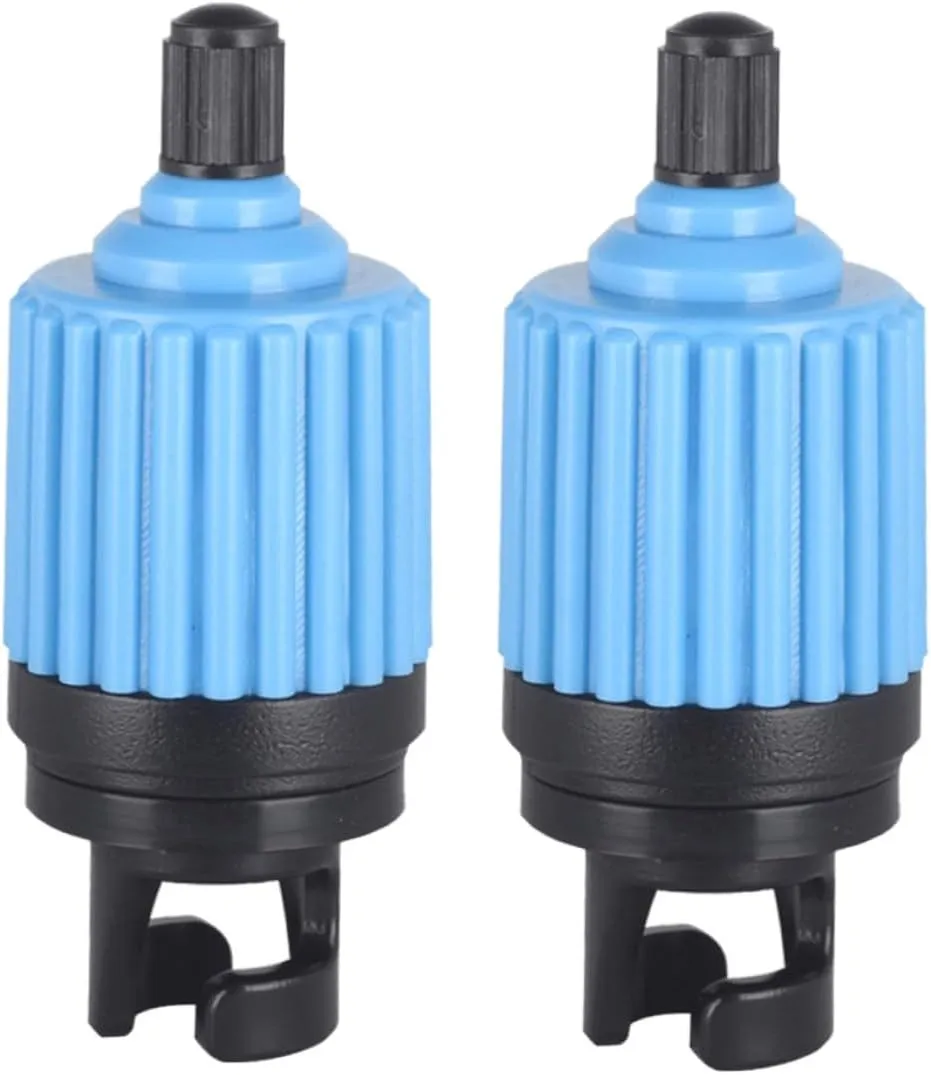 2Pcs Inflatable Boat Pump Converter Durable Air Pumping Head Adapter for Sup Kayak Canoe High Efficiency Inflation Nozzles Compatible with Paddle Boards