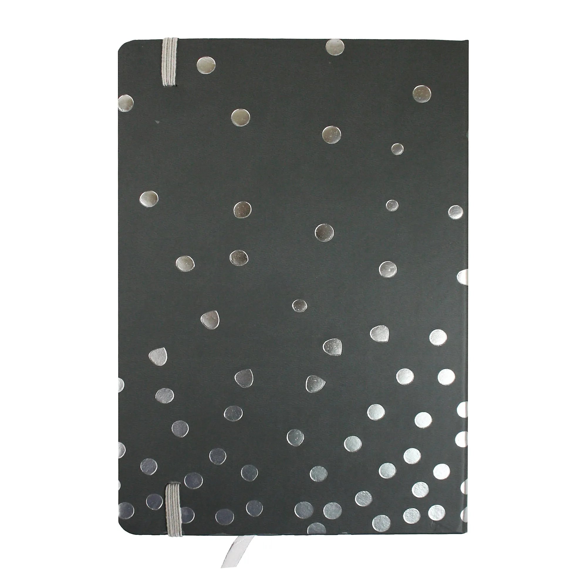 A5 Foil Polka Hardback Notebook (Colours Available)