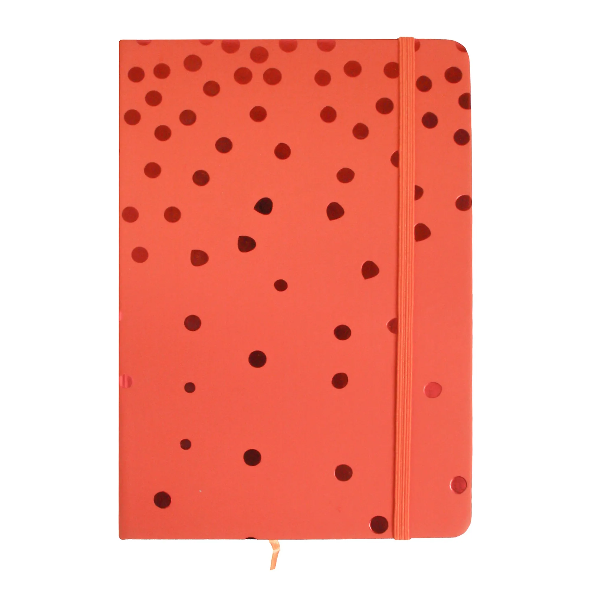 A5 Foil Polka Hardback Notebook (Colours Available)