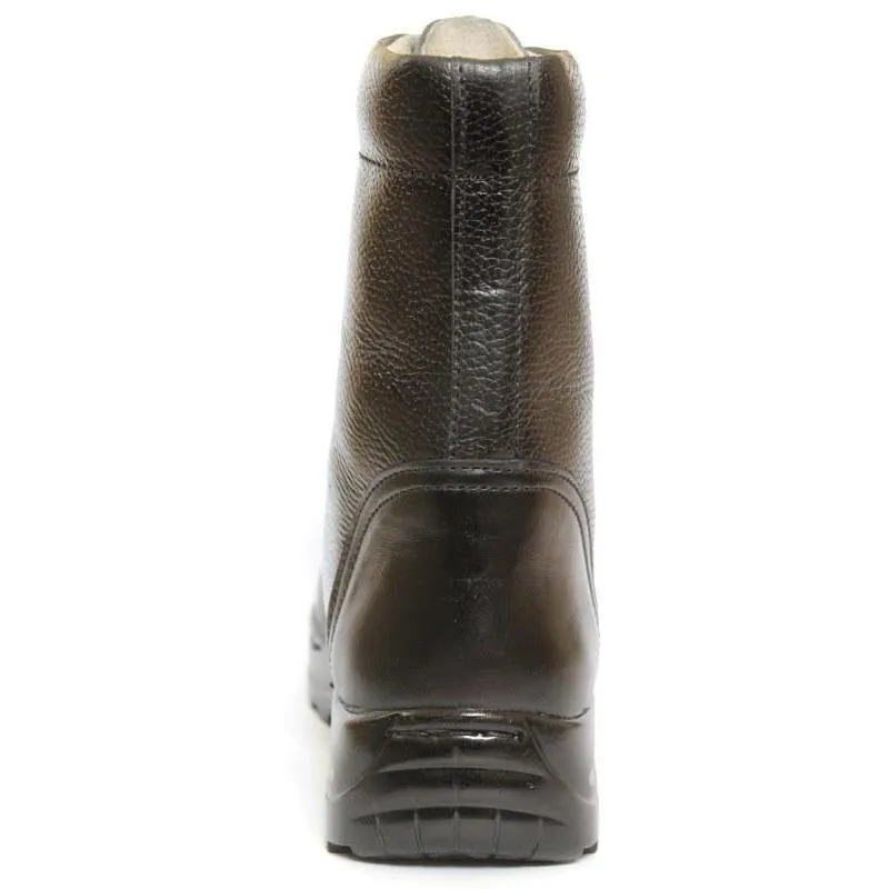 BLACK DMS LEATHER BOOTS