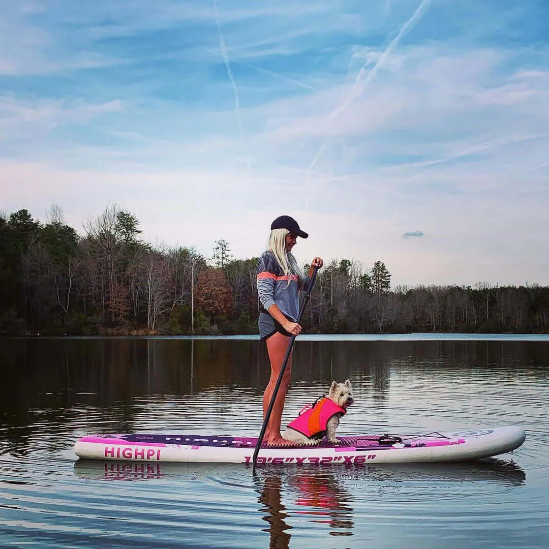 California Breeze 10'6'' Inflatable Stand Up Paddle Board Touring SUP With All Accessories