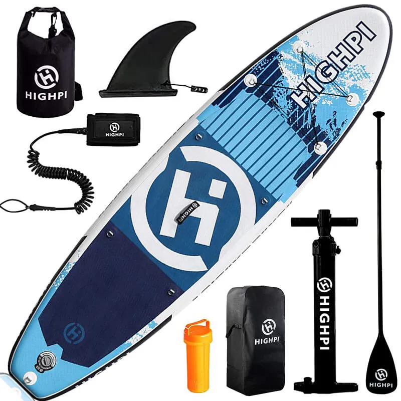 California Breeze 10'6'' Inflatable Stand Up Paddle Board Touring SUP With All Accessories