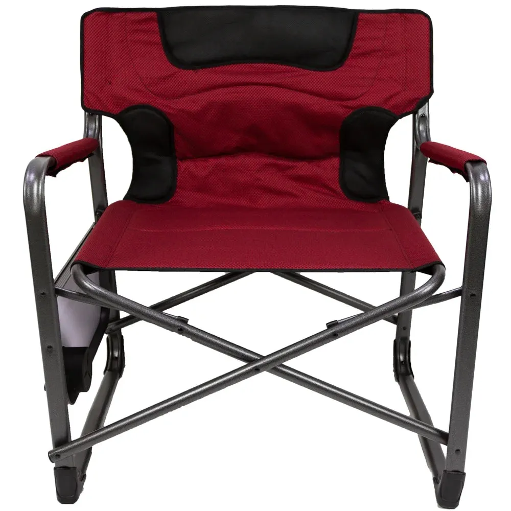 Camping Director Chair XXL, Blue, Adult, 10Lbs