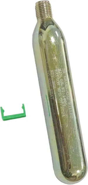 CO2 Manual Inflatable PFD-Rearming Kit Cartridge Cylinder, Accessory for Life Vest Manual Life Jacket (33G/ 150N/ Adult/Manual)