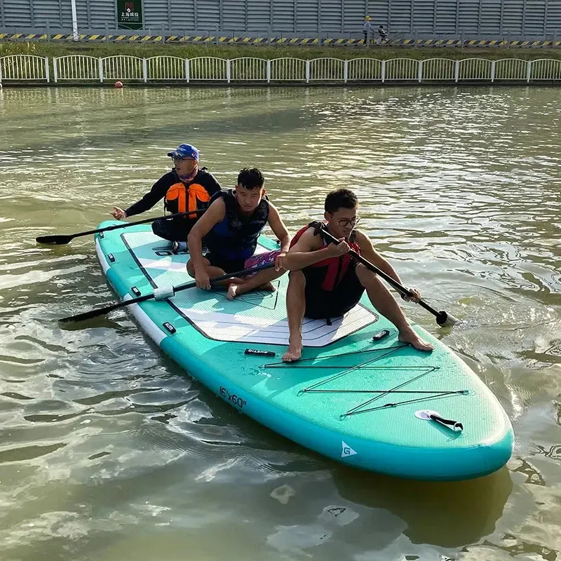 Family SUP Factory Multi Person Mega Drop Stitch Inflatable Stand Up Paddle Board