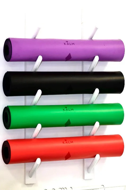 KALM Manifest Yoga Mat Eco-Friendly made with Natural Rubber for Best Grip and Excellent Support. ACT Red.