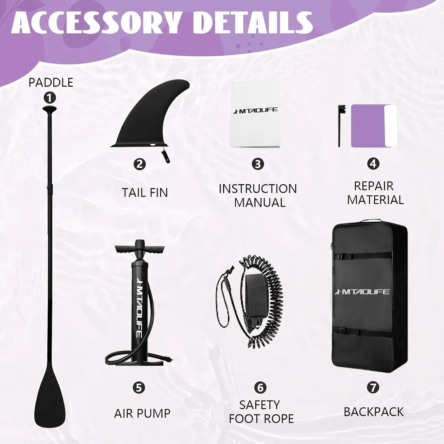 Kids Inflatable Stand Up Paddle Board, Kids Paddle Board with SUP Accessories, Anti-Slip EVA Deck, 76Child SUP for Kids & Youth