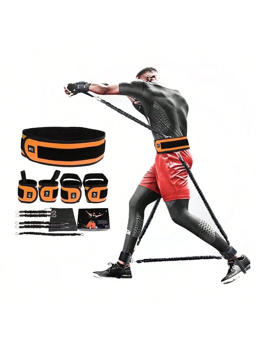 Leg Squat Tensioner Boxing Fighting Training Jumping Tension Rope