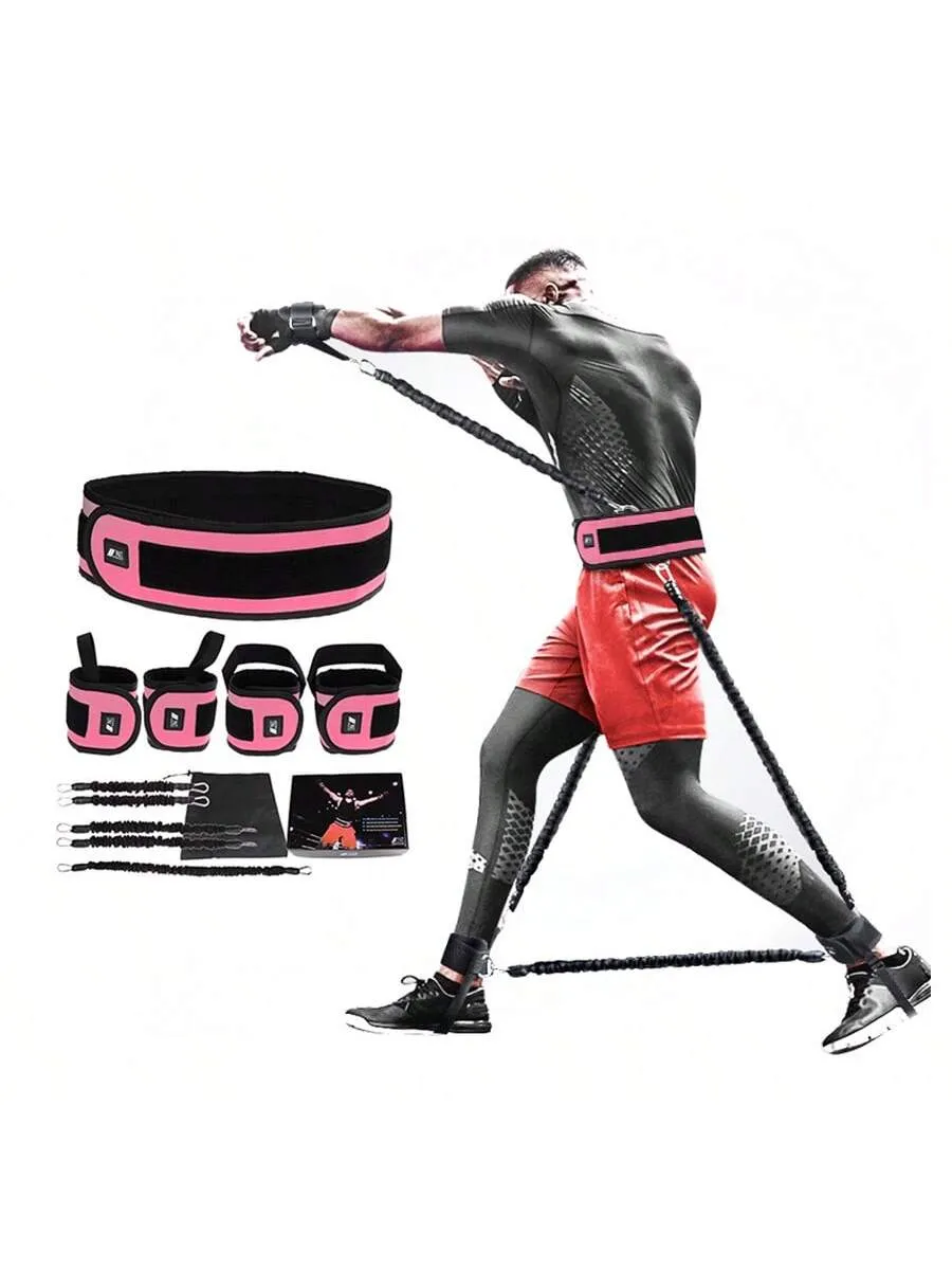 Leg Squat Tensioner Boxing Fighting Training Jumping Tension Rope