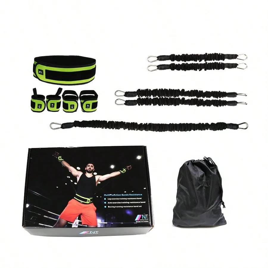 Leg Squat Tensioner Boxing Fighting Training Jumping Tension Rope