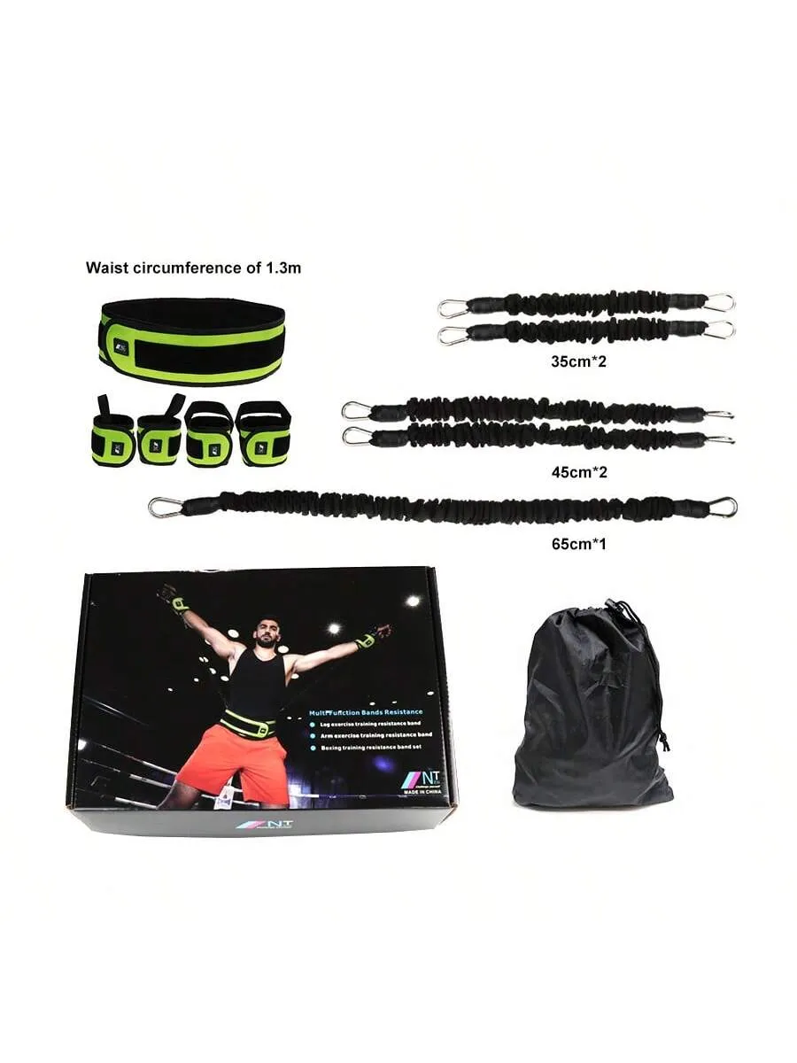 Leg Squat Tensioner Boxing Fighting Training Jumping Tension Rope