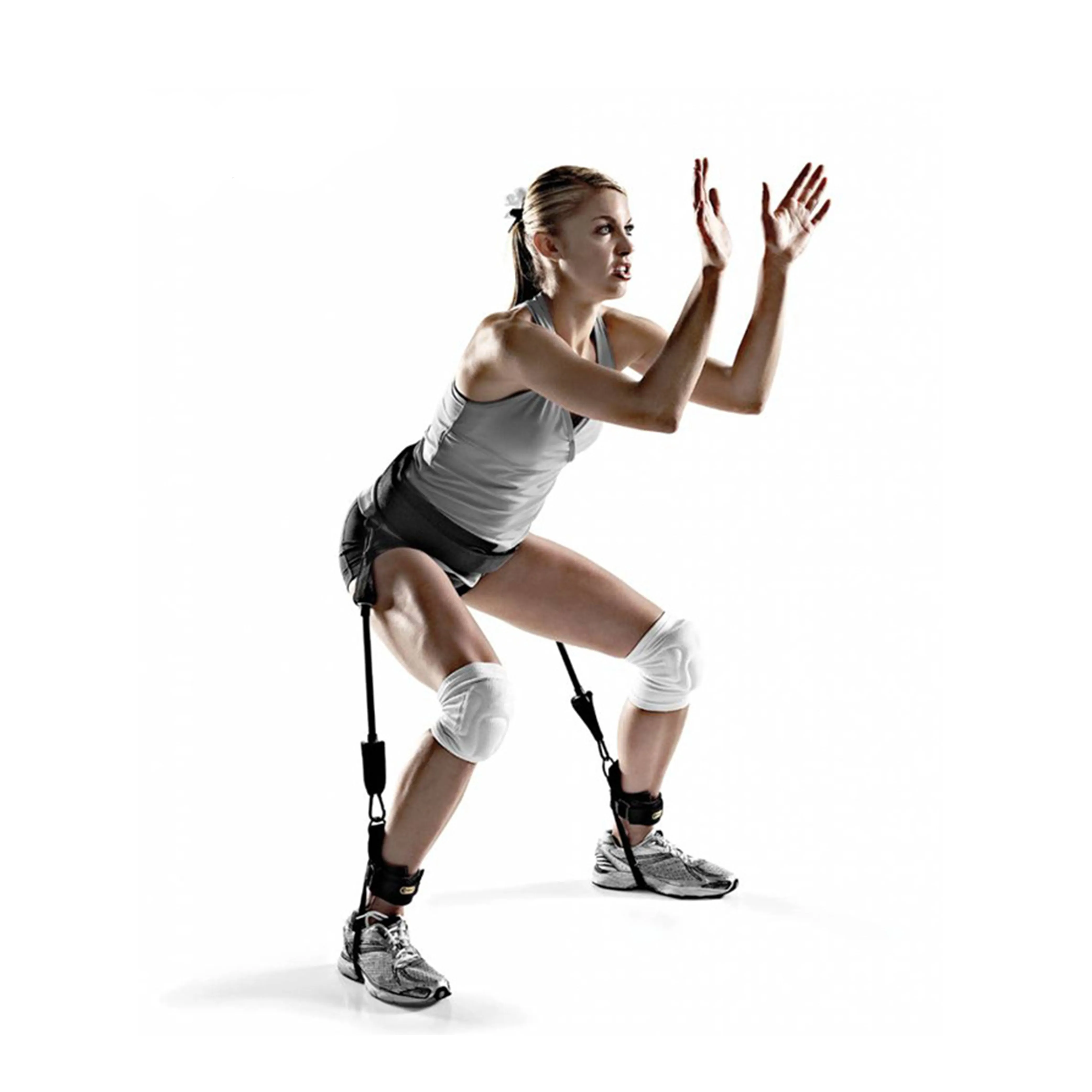 Leg Training Elastic Rope Set