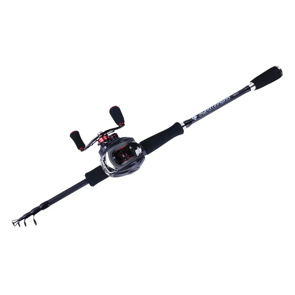 Lureswholesale® Carbon Telescopic Surf Spinning Rod