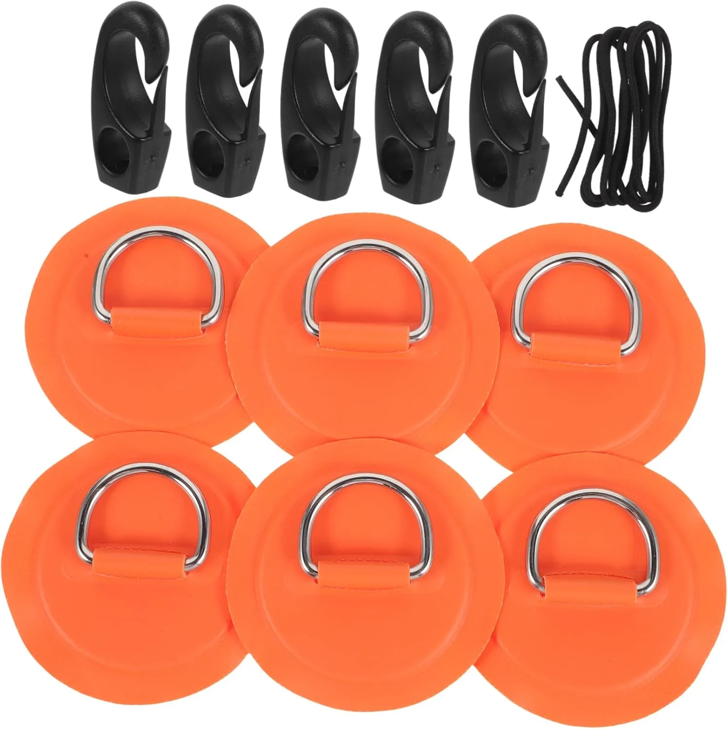 Mipcase Stand up Paddle Board Patch Kit PVC D-Ring Patch for Inflatable Boat Rigging