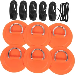 Mipcase Stand up Paddle Board Patch Kit PVC D-Ring Patch for Inflatable Boat Rigging