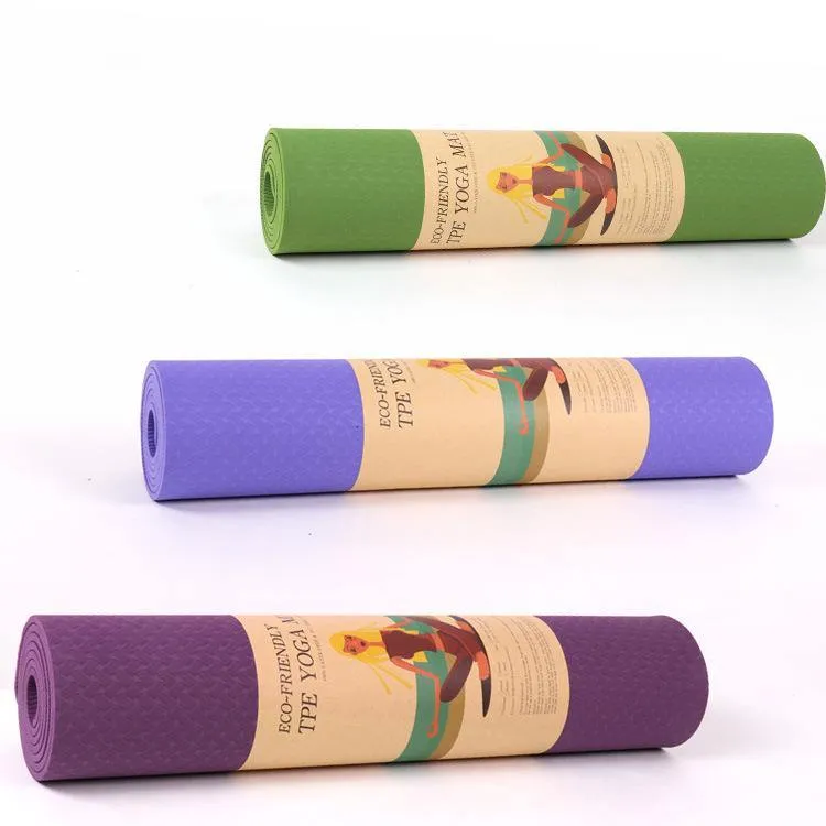 Monochrome Non-Slip Yoga Mat