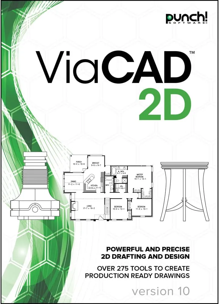 Punch! ViaCAD 2D v10 for Mac [Download]