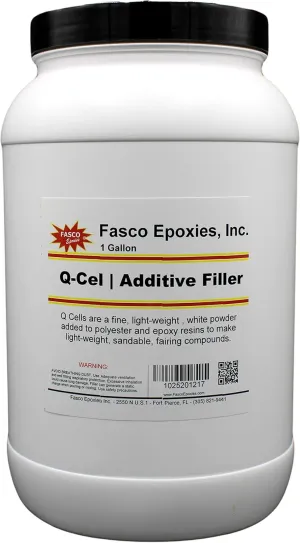 Q-Cel Filler for Boat, Fiberglass, and Surfboard Repairs - Gallon