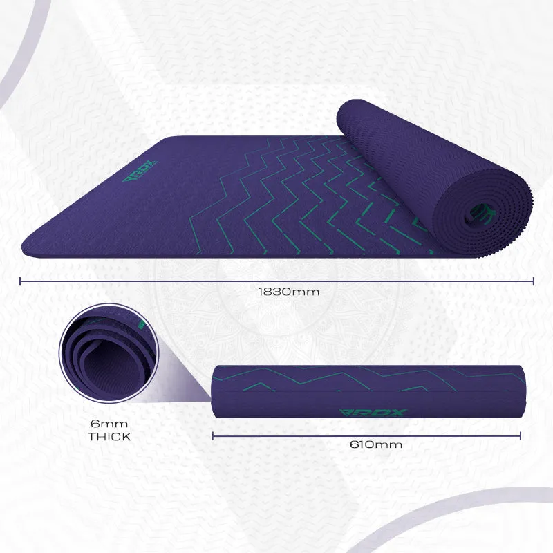 RDX D8 6mm TPE Yoga Mat
