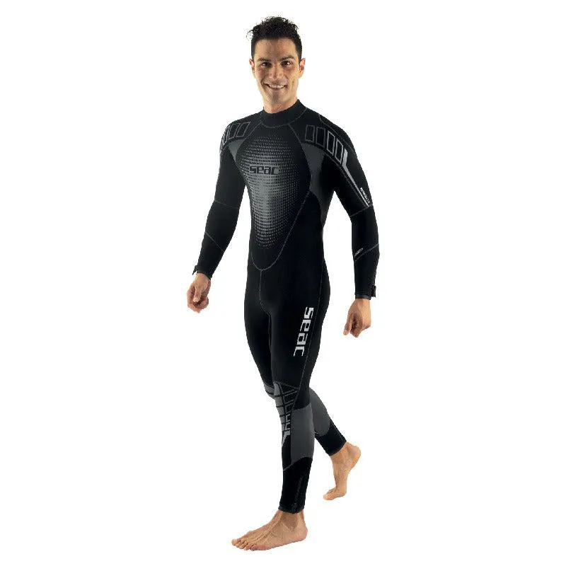 Seac Komoda Flex Mens, 3 mm Neoprene, Rear Zip