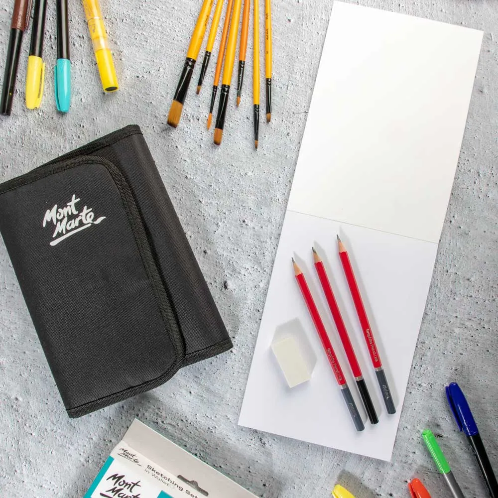 Sketching Set in Wallet Signature 18pc