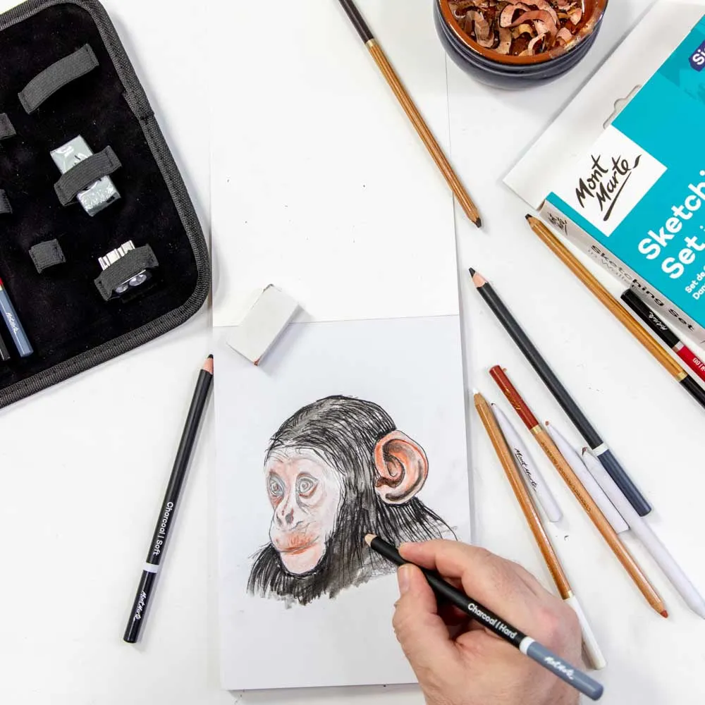 Sketching Set in Wallet Signature 18pc