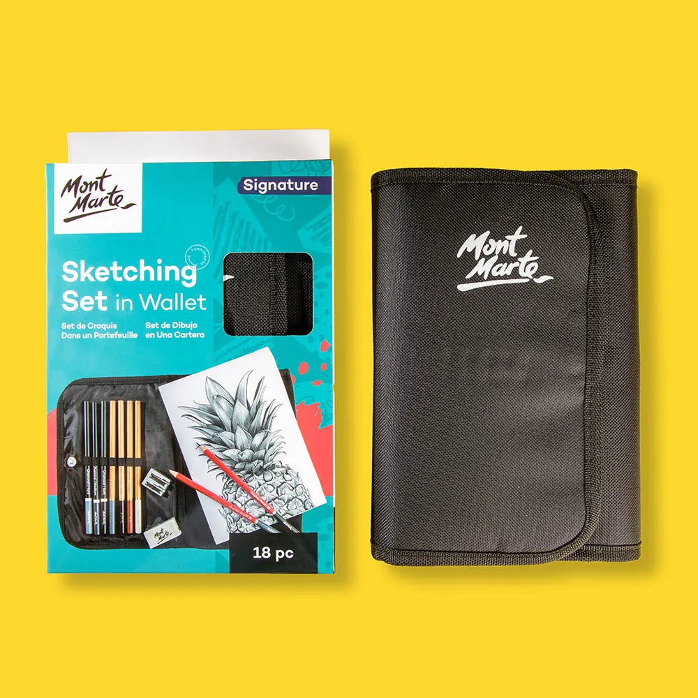 Sketching Set in Wallet Signature 18pc