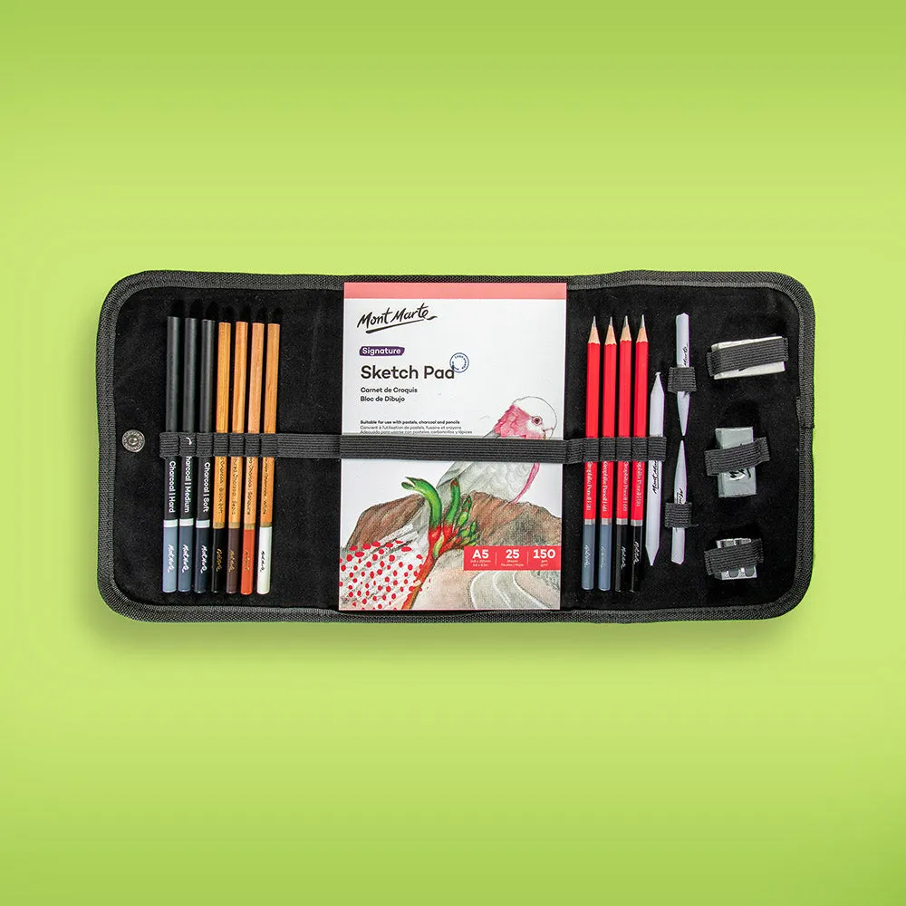 Sketching Set in Wallet Signature 18pc