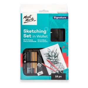 Sketching Set in Wallet Signature 18pc