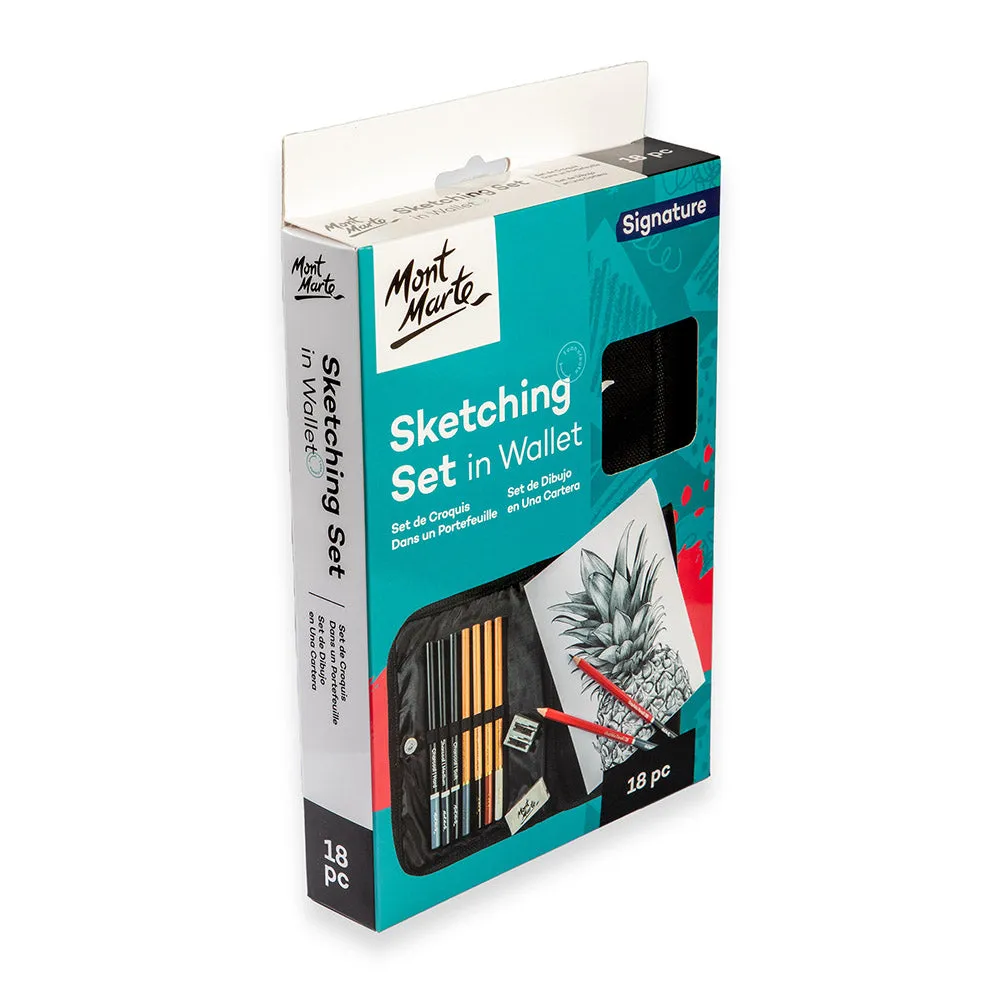 Sketching Set in Wallet Signature 18pc