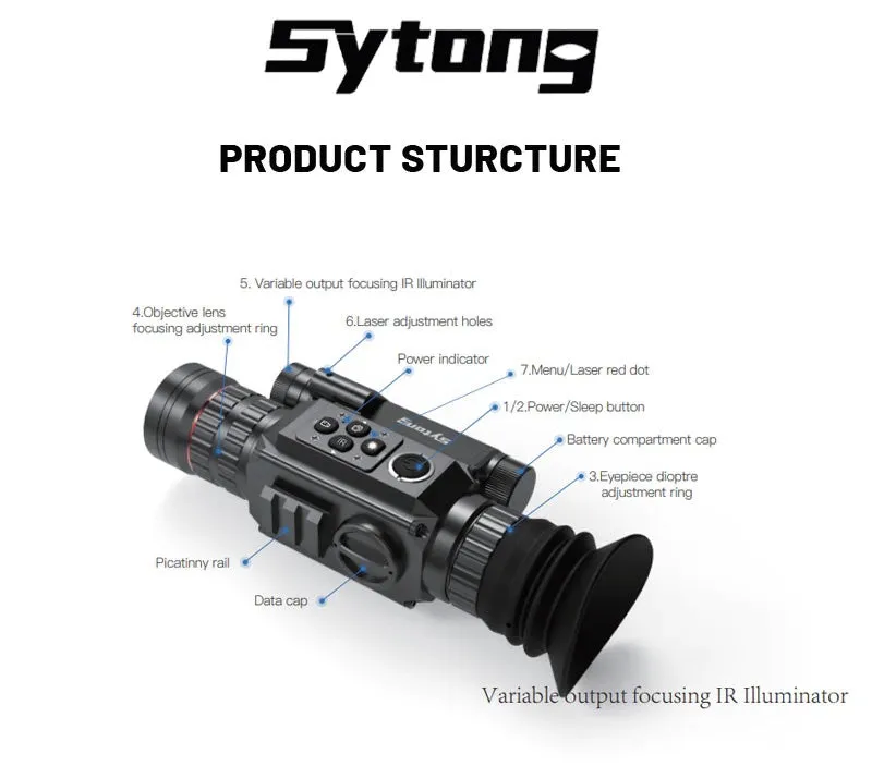 Sytong HT-60 Digital Day/Night Vision Monocular