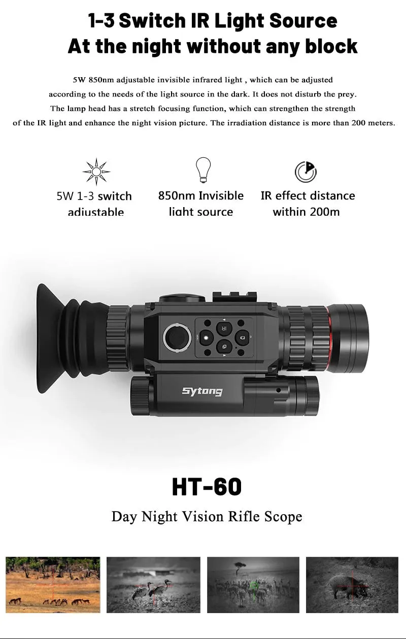 Sytong HT-60 Digital Day/Night Vision Monocular