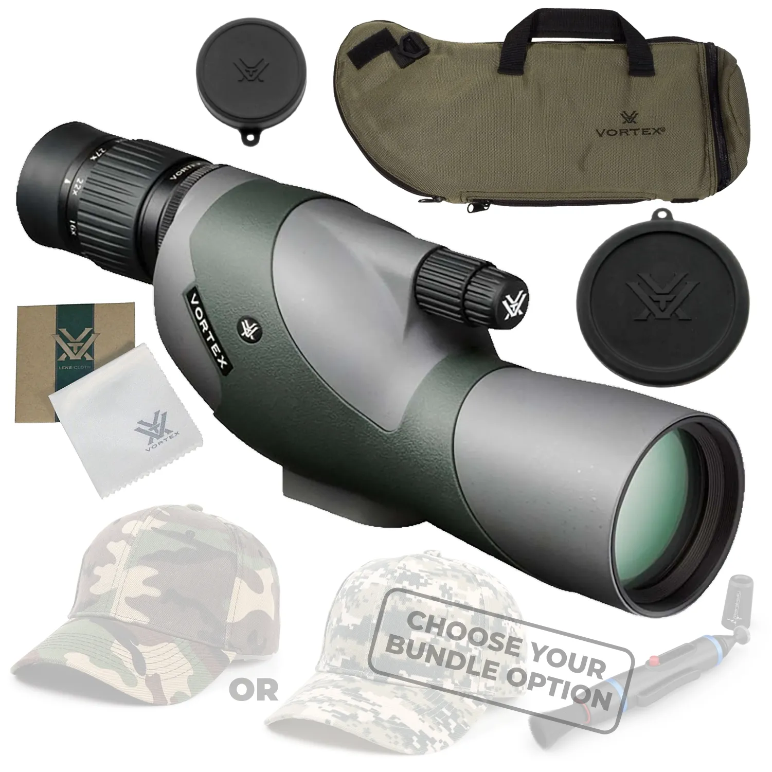 Vortex Optics Razor HD 11-33x50 Straight Spotting Scope (RZR-50S1)