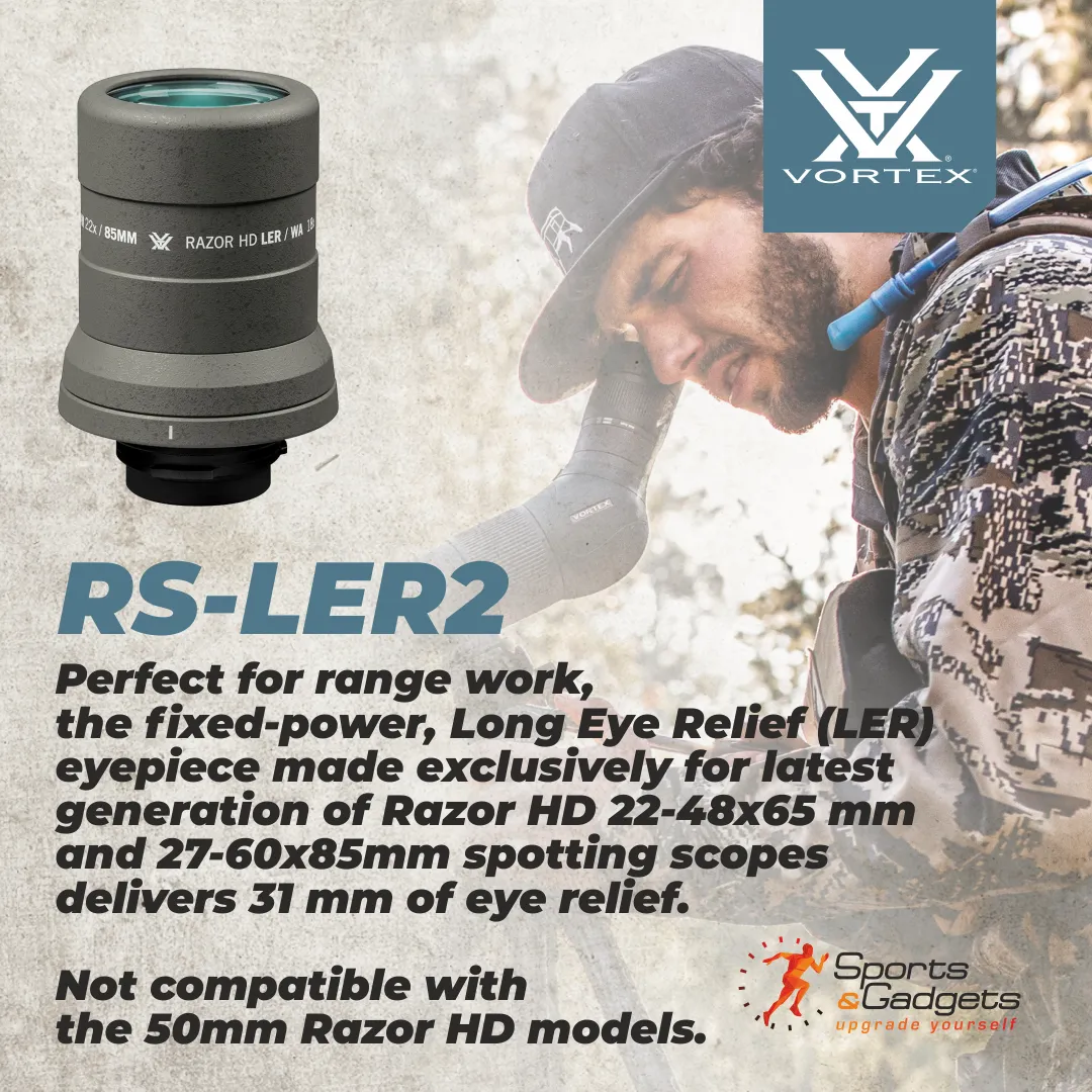 Vortex Optics Razor HD LER Spotting Scope Wide Angle Eyepiece (RS-LER2)